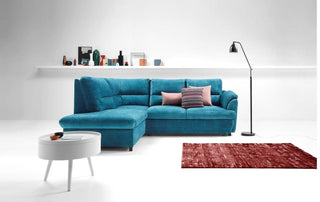 Lucca Corner Sofa Bed Malta Graphite Fast Delivery - Msofas LTD