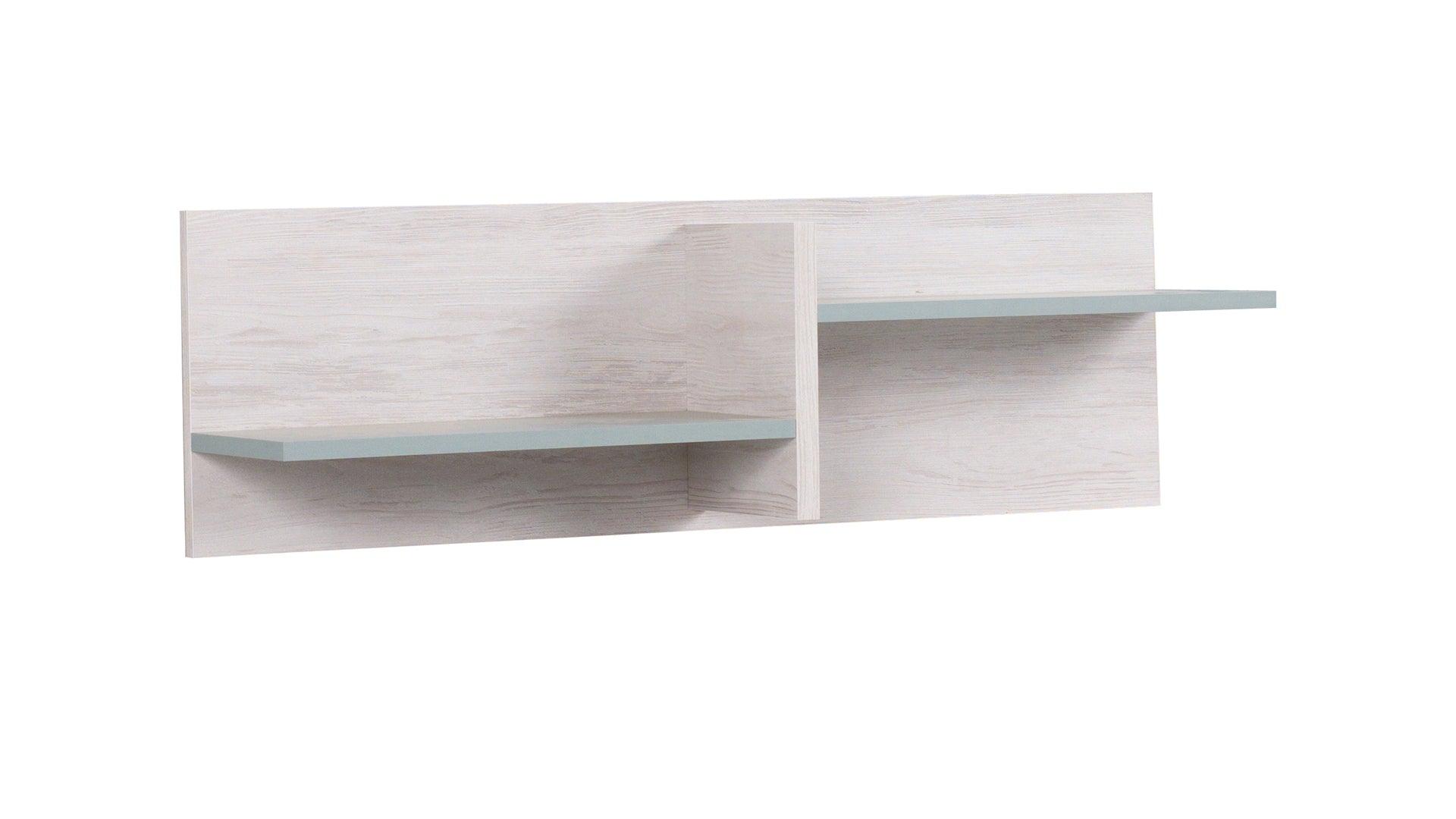 Memone White Oak Wall Shelving