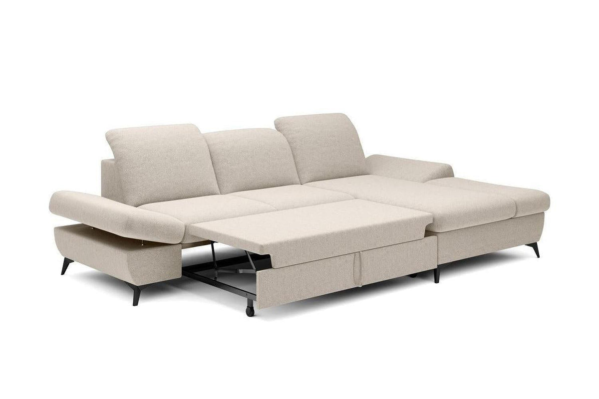 Harper Corner Sofa Bed With Storage