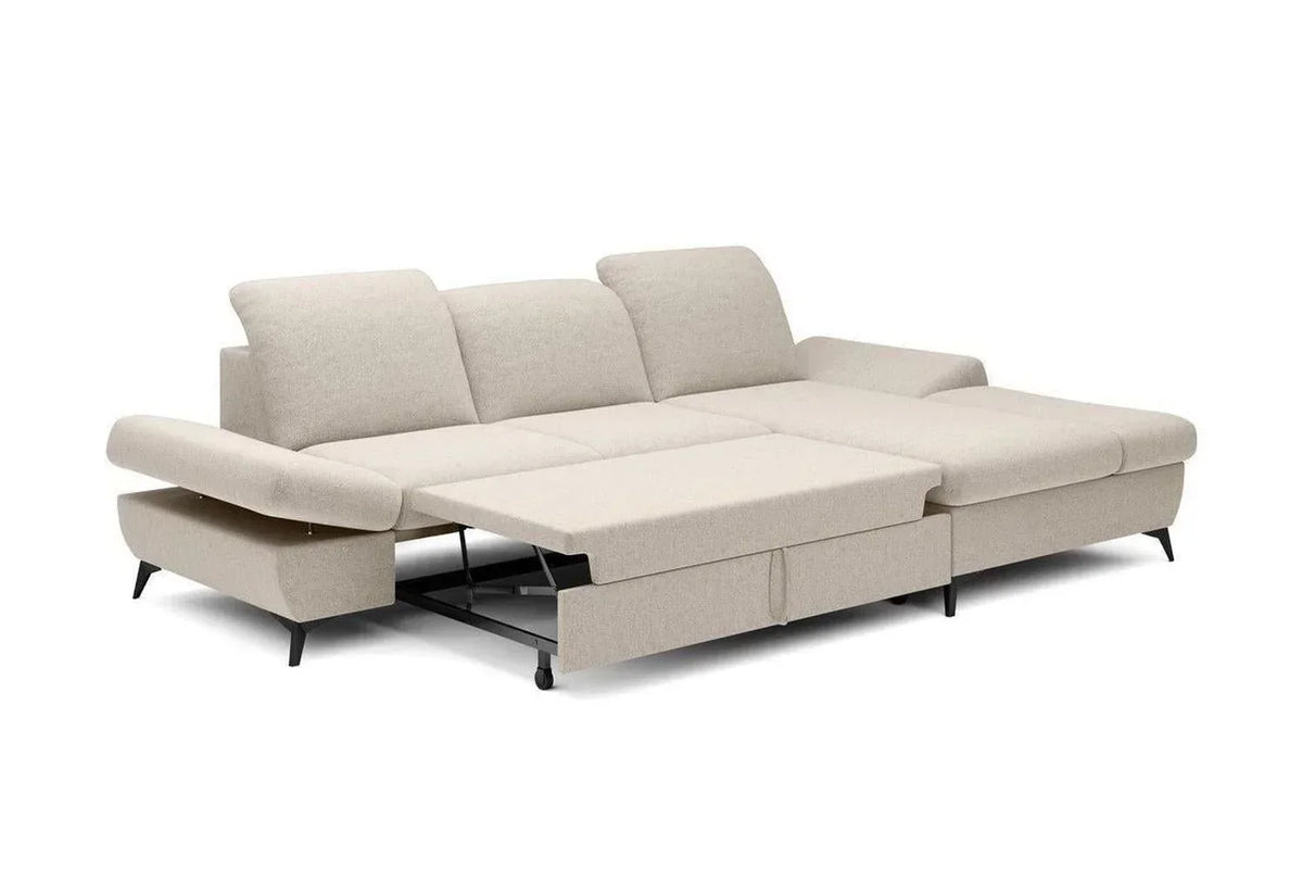 Harper Corner Sofa Bed With Storage
