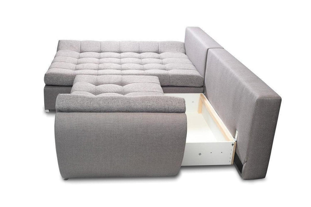 Hugo Corner Sofa Bed With Storage