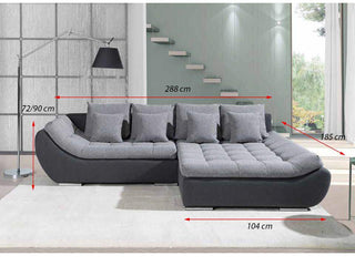 Hugo Corner Sofa Bed - Msofas LTD