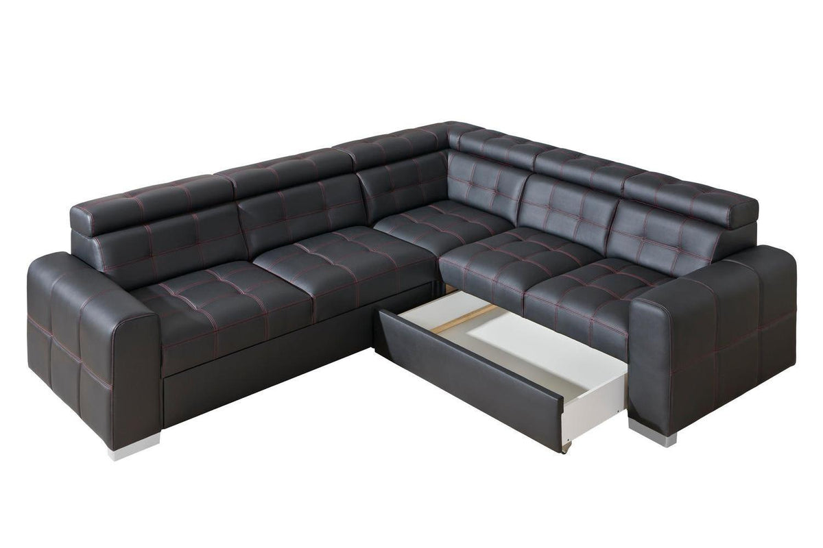 Iris I Corner Sofa Bed With Storage