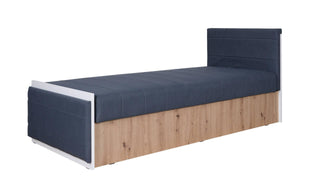 Bed Iva Graphite Single - Msofas LTD