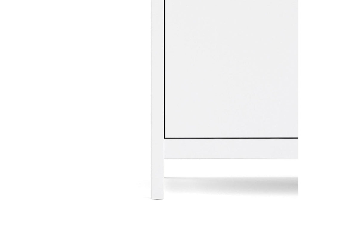 Madrid Wardrobe With 3 Doors In White