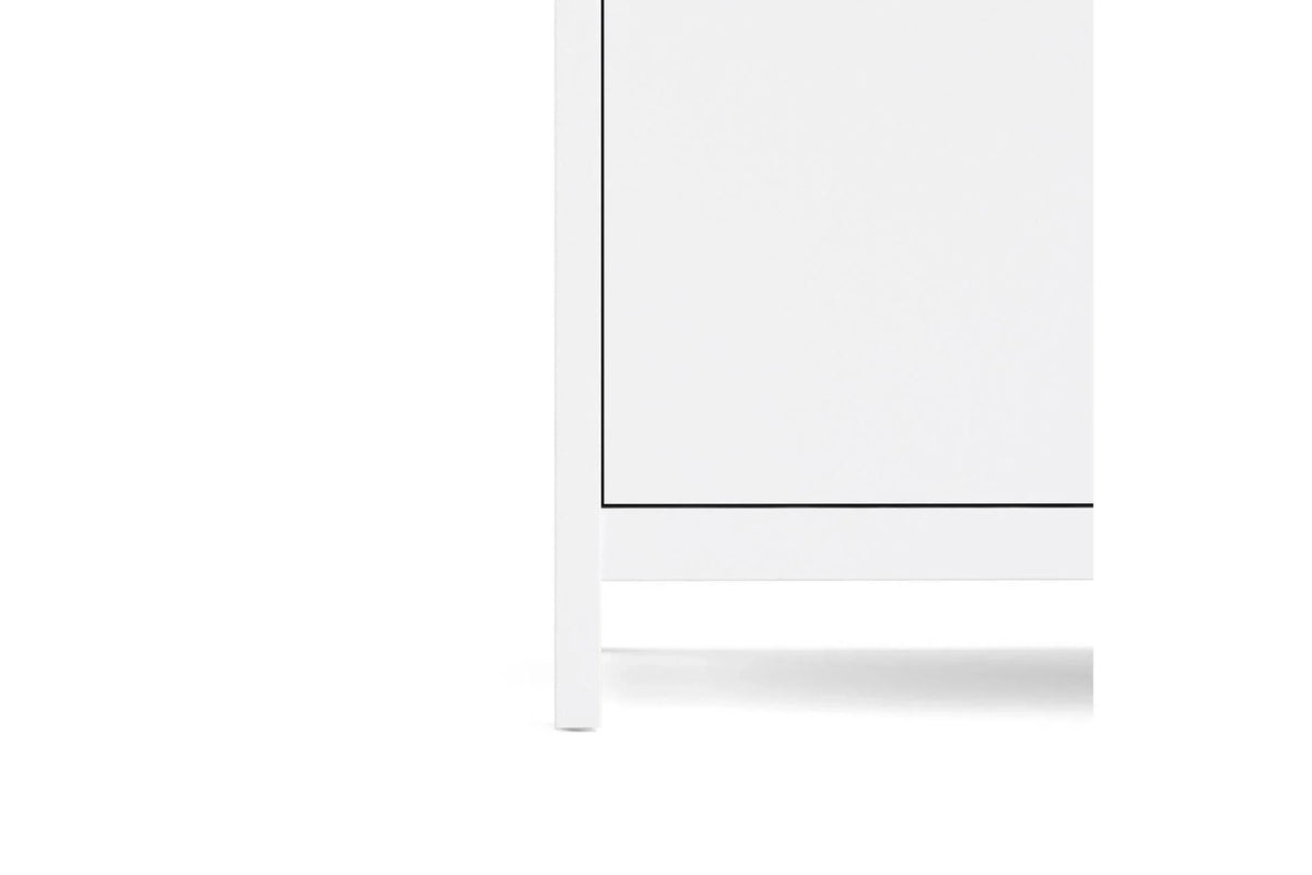 Madrid Wardrobe With 3 Doors In White