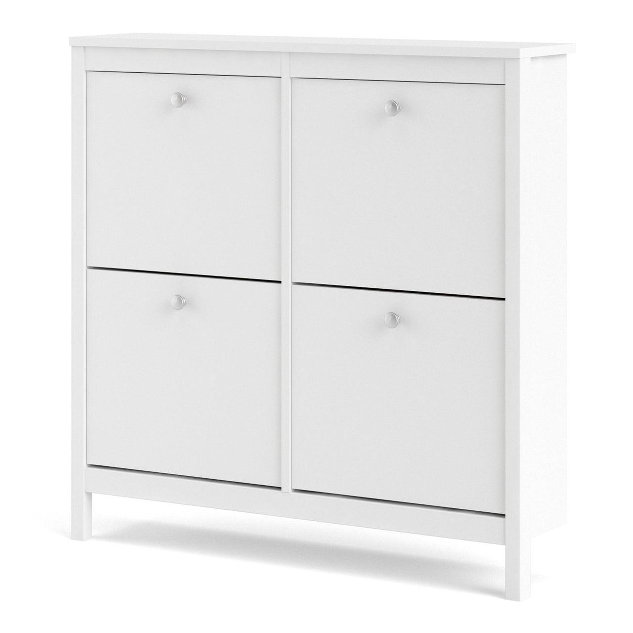 Madrid Shoe Cabinet in White