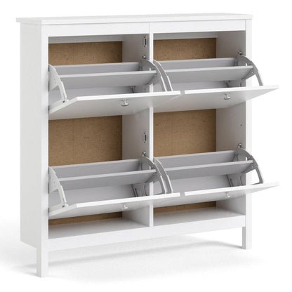 Madrid Shoe Cabinet in White