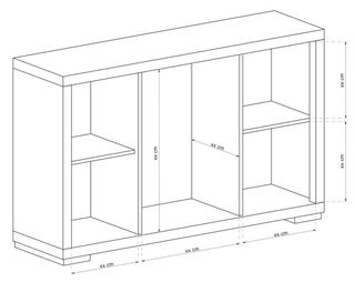 Vegas Drawers 148 - Msofas LTD