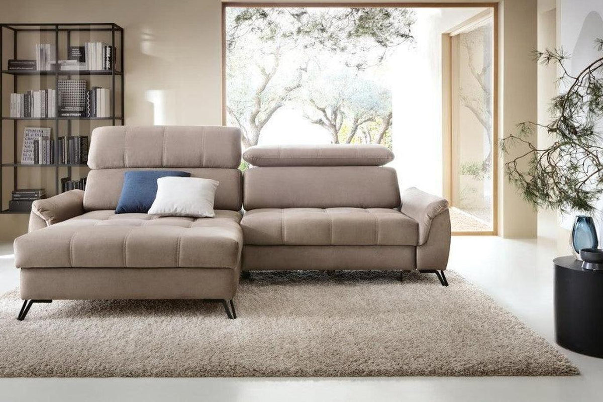 Lago Corner Sofa Bed With Storage Relax