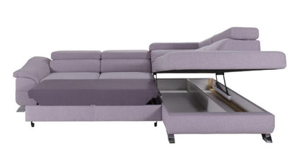 Lagos Corner Sofa Bed Graceland Graphite FAST DELIVERY 