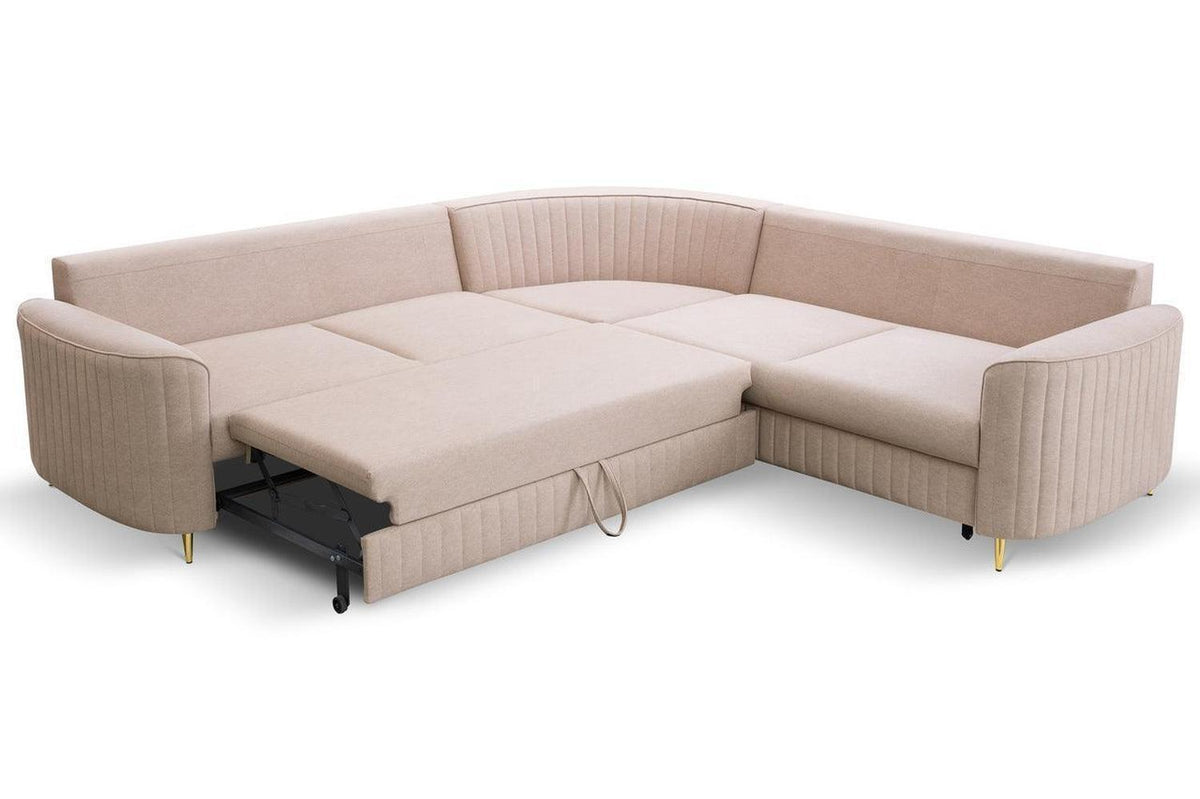 Laren Corner Sofa Bed With Storage