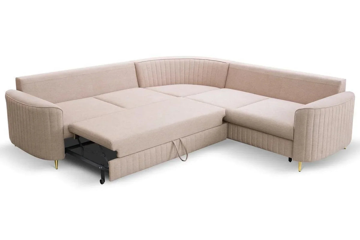 Laren Corner Sofa Bed With Storage