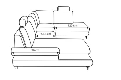 Lofti III Corner Sofa Bed