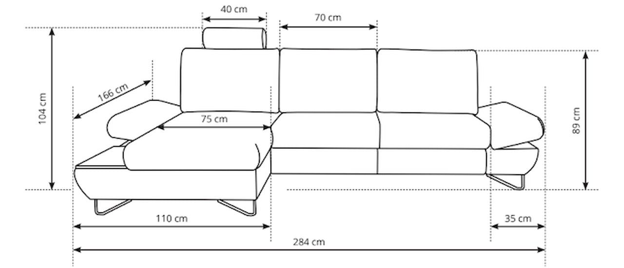 Lofti Corner Sofa Bed