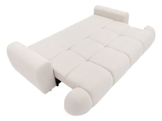 Sofa narożna London z funkcją spania i schowkiem