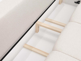 Sofa narożna London z funkcją spania i schowkiem