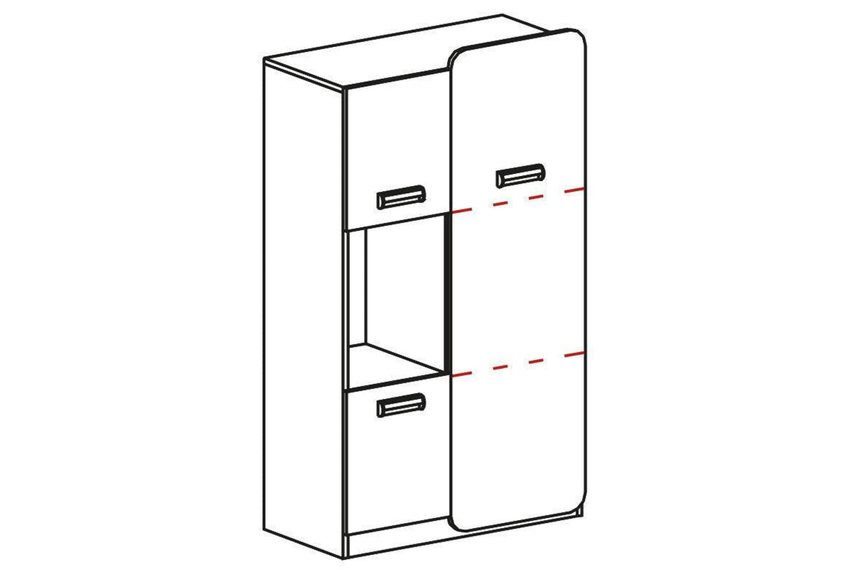 Lorento L5 Express Delivery Cabinet in Purple