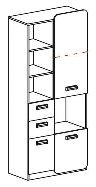 Lorento Cabinet 7 Fast Delivery - Msofas LTD