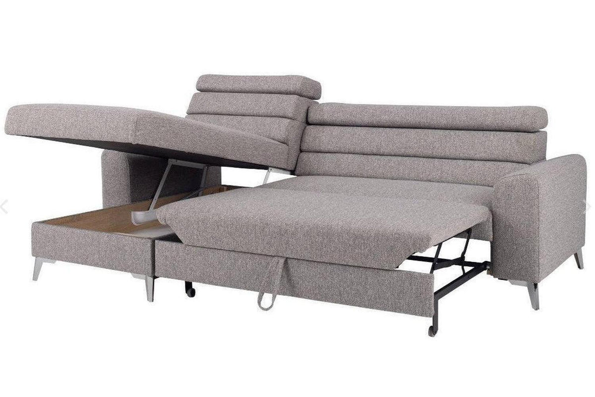 Lugos Corner Sofa Bed With Storage