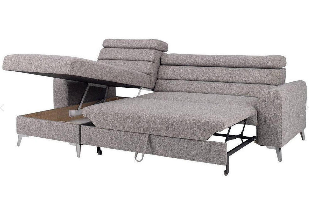 Lugos Corner Sofa Bed With Storage