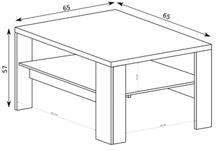 Mediolan Table 65 - Msofas LTD