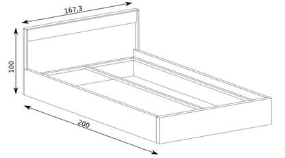 Mediolan King Size Bed