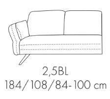 Marbella Collection - Module 2.5BL - Msofas LTD