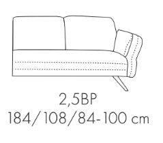 Marbella Collection - Module 2.5BP - Msofas LTD