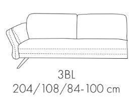 Marbella Collection - Module 3BL - Msofas LTD