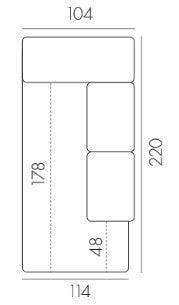 Marbella Collection - Module OP MINI - Msofas LTD