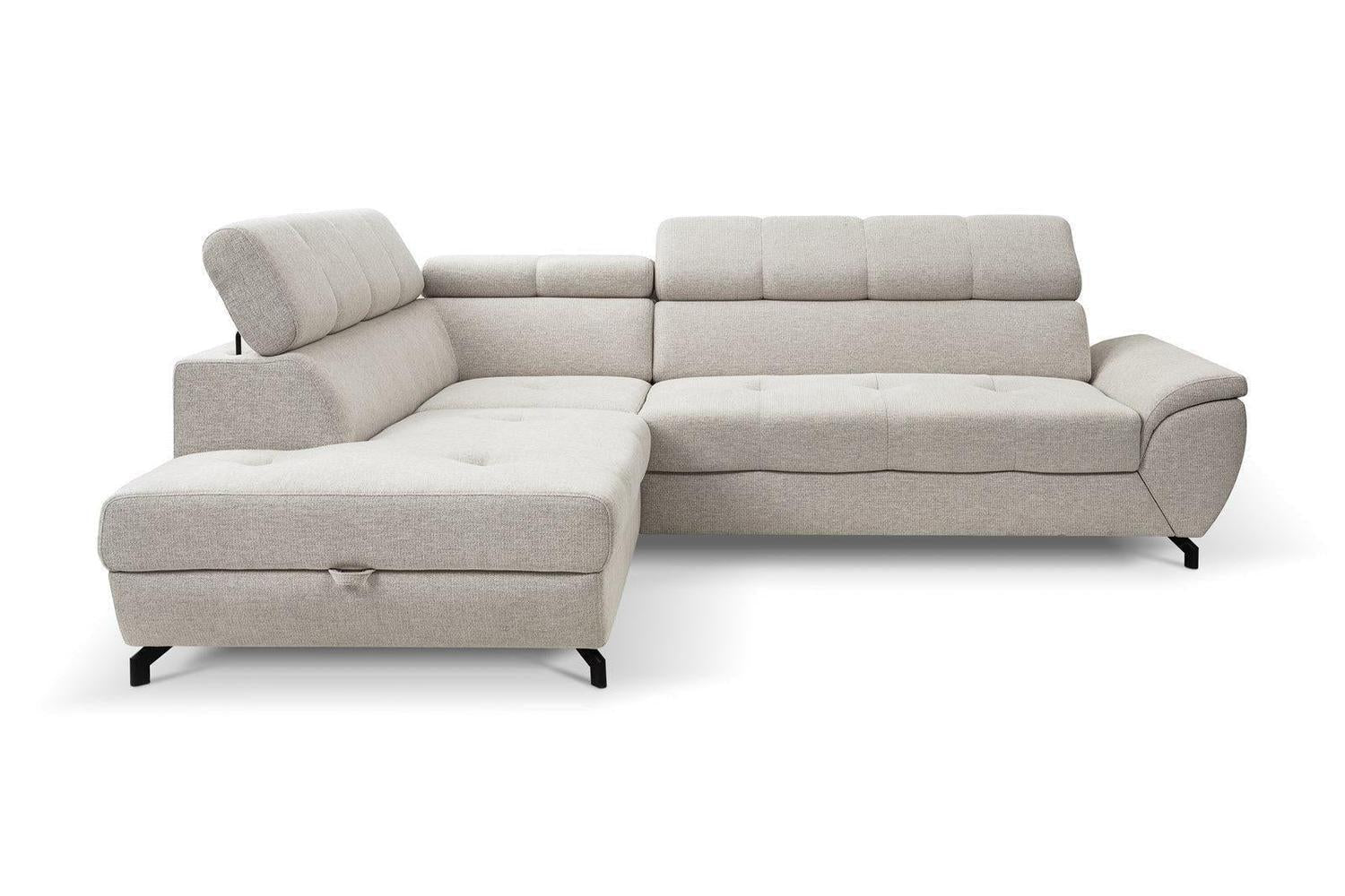 Mario Corner Sofa Bed With Storage