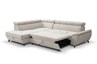 Mario Corner Sofa Bed With Storage