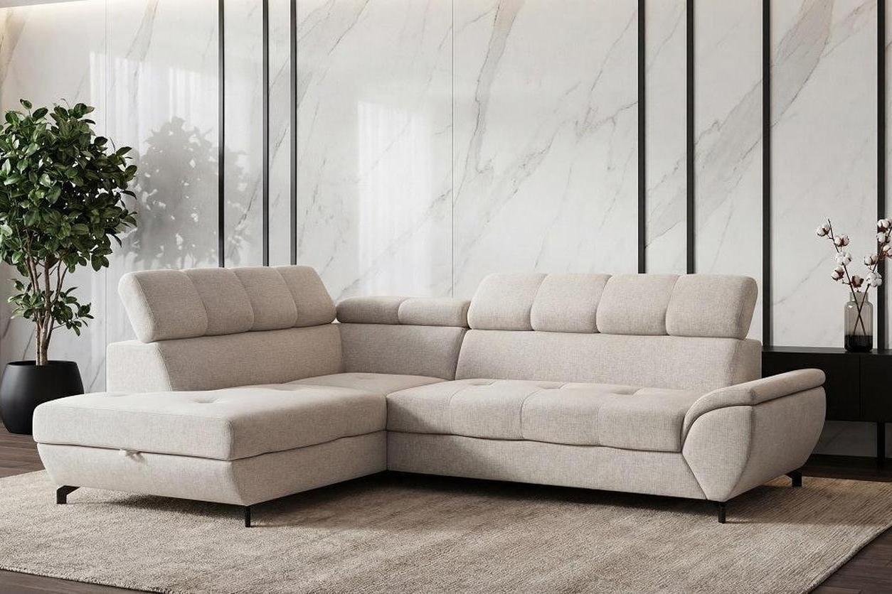 Mario Corner Sofa Bed With Storage