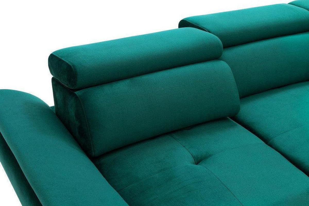 Ex-Display Marolla Corner Sofa Bed Monolith 85