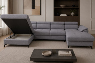 Marolla Express Delivery Narożna sofa rozkładana w kształcie litery U Kronos 22