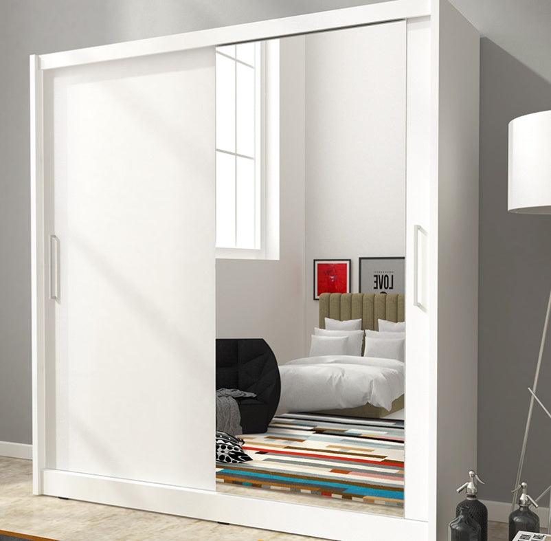 Maya 1 200 Single Mirror wardrobe 