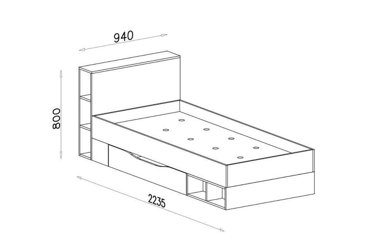 Mobi Single Bed