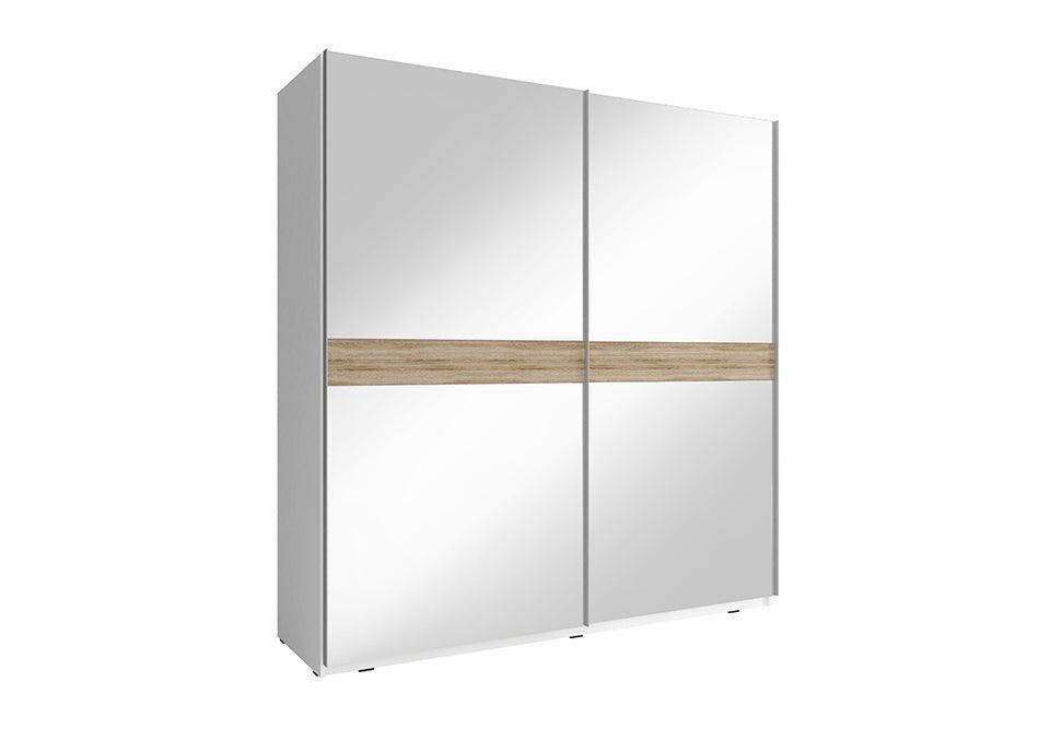 Mika V 200 Mirrored Wardrobe