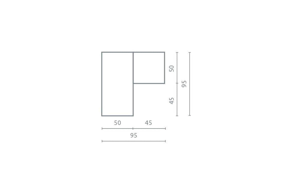 Mobi Corner Wardrobe
