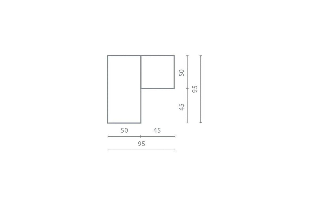 Mobi Corner Wardrobe