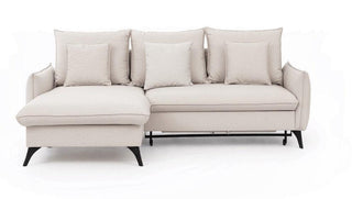 Modica Corner Sofa Bed Monolith 37 Fast Delivery - Msofas LTD