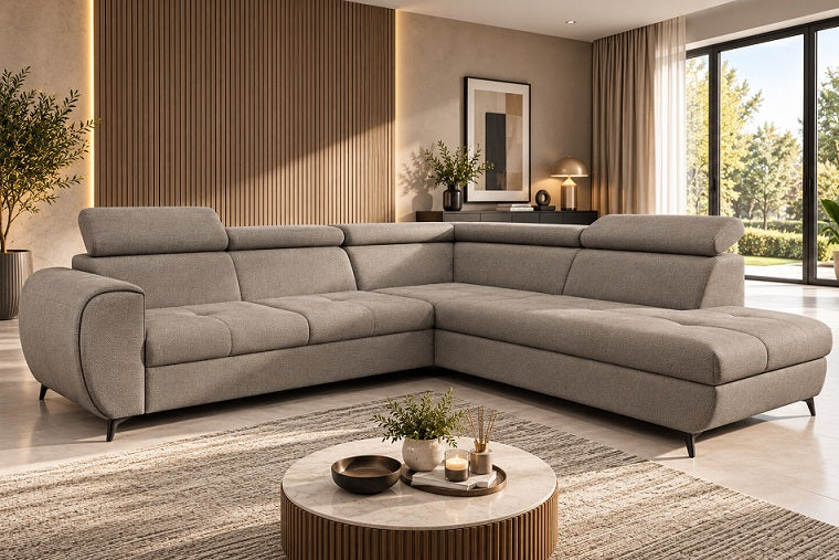 Mona Express Delivery Corner Sofa Bed With Storage Inari 90
