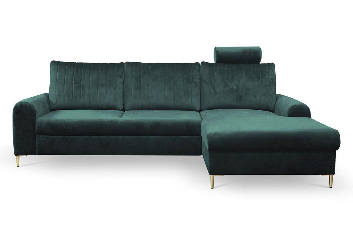 Monaco Express Delivery Corner Sofa Bed With Storage Kronos 9