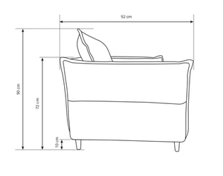 Napoli Armchair - Msofas LTD