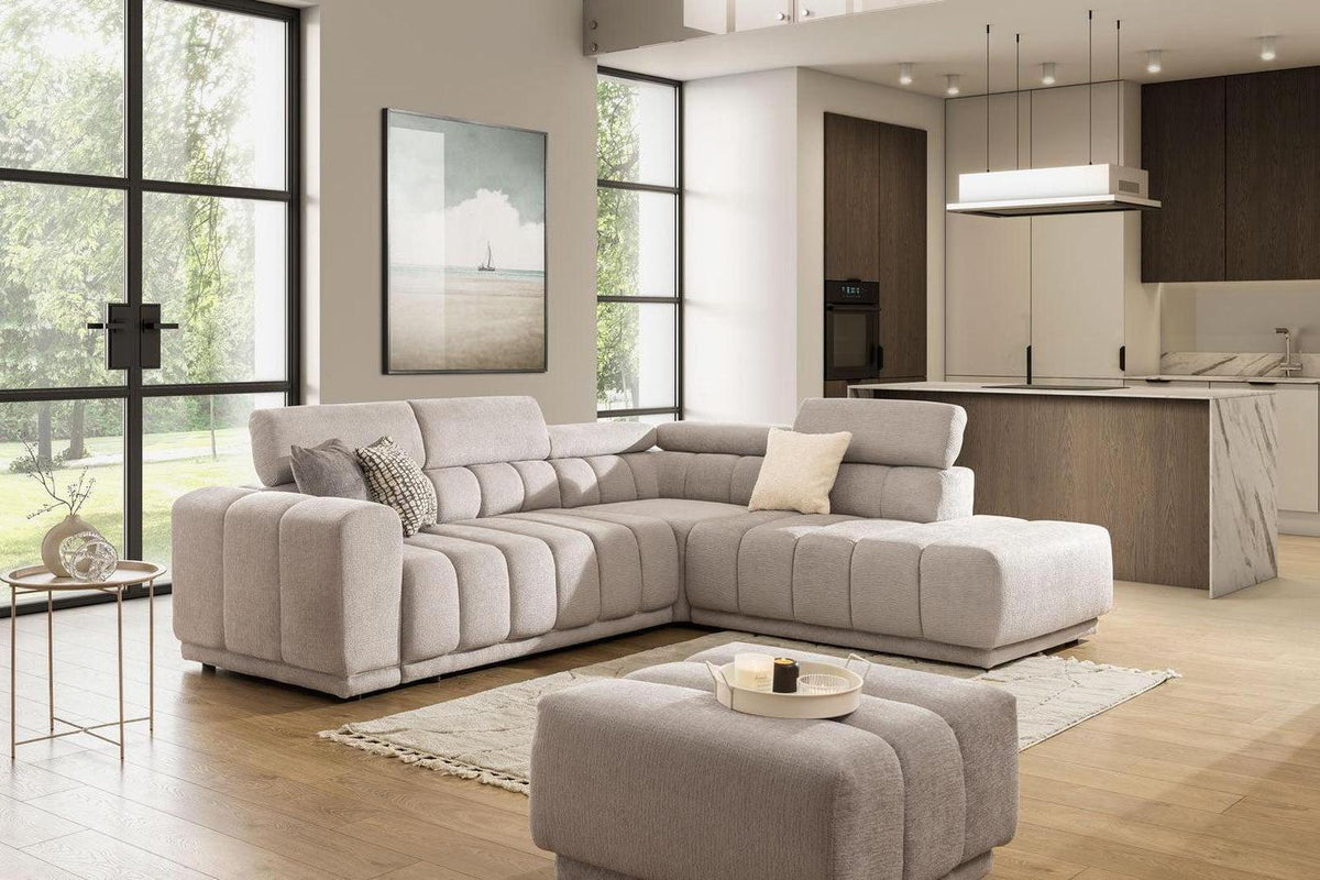 Augusto L Corner Sofa Bed With Storage