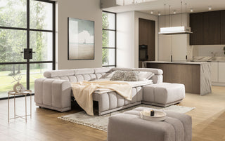 Augusto L Corner Sofa Bed With Storage