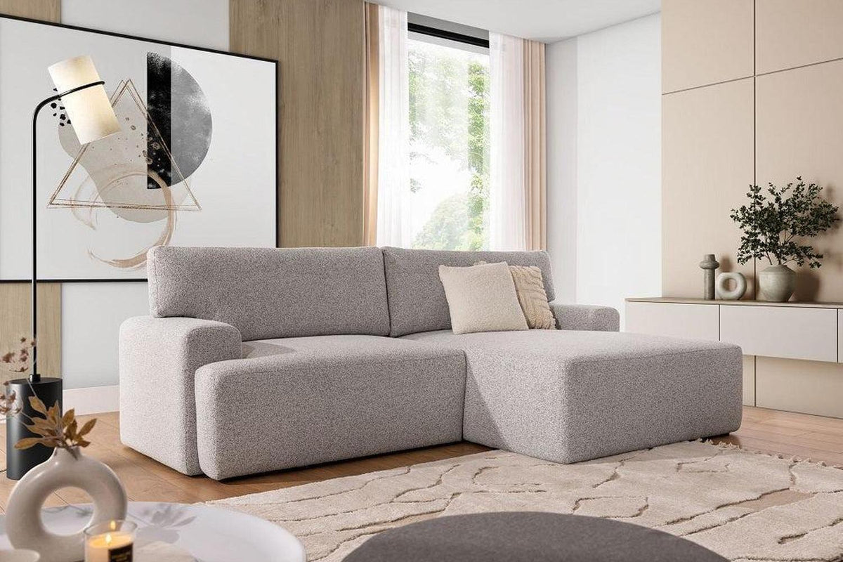 Amun Corner Sofa Bed With Storage