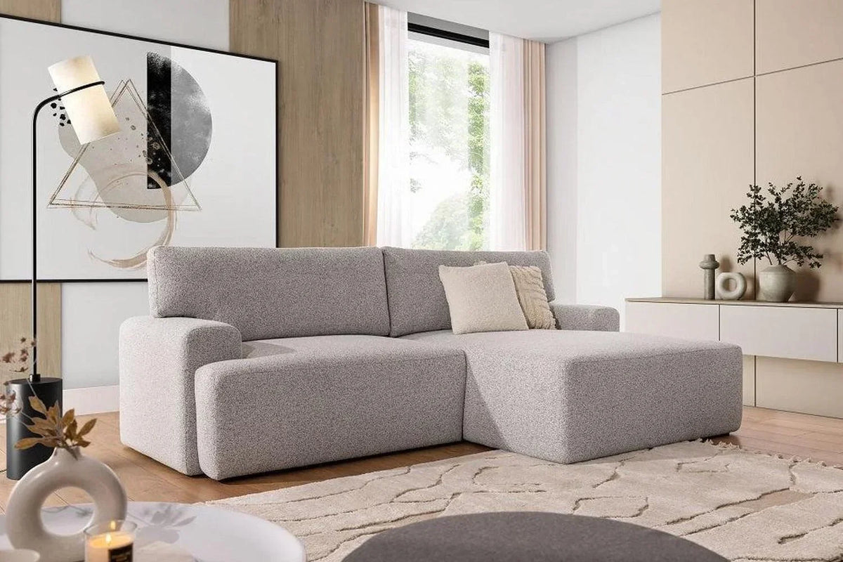 Amun Corner Sofa Bed With Storage