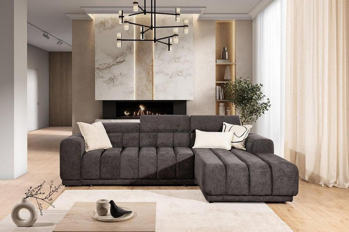Augusto Corner Sofa Bed With Storage